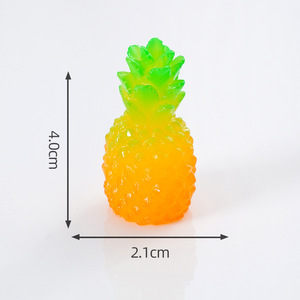 Juguete <span class=keywords><strong>de</strong></span> Comida <span class=keywords><strong>de</strong></span> Simulación <span class=keywords><strong>de</strong></span> Frutas Luminosas Grandes y Lindas, Accesorios Decorativos para Bolsas Ciegas, Miniaturas <span class=keywords><strong>de</strong></span> Resina para Escritorio - Product Image 6