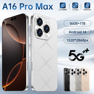 Hot Bán A16 Pro Max Điện Thoại Di Động 5G Di Động 108MP Phía Sau Máy Ảnh HD Màn Hình Octa Lõi CPU 16GB RAM + 1TB Lưu Trữ Mtk Bộ Vi Xử Lý - Product Image 3