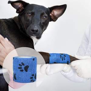 Vendaje autoadhesivo elástico no tejido de todos los tamaños personalizado, cinta deportiva atlética, vendaje elástico cohesivo, envoltura veterinaria para perros y gatos - Product Image 5