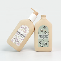 Yuerui 2023 nouveau Design bouteille vide de pompe de Lotion pour le corps de 300Ml bouteille de Gel de douche doux au toucher pour animaux de compagnie bouteille de lavage pour le corps