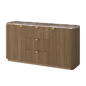 Cómoda Moderna de Madera con <span class=keywords><strong>Cajones</strong></span>, Cómoda de Alta Calidad con Diseño de Paneles para Dormitorio y Sala de Estar, Mesita de Noche - Product Image 6