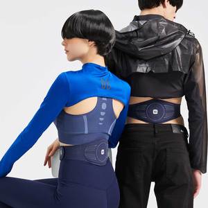 Hi5 D1 fábrica personalizada calefacción portátil <span class=keywords><strong>EMS</strong></span> vibración masaje cintura cinturón calentado Menstrual masajeador <span class=keywords><strong>Tens</strong></span> masajeador de espalda baja - Product Image 2