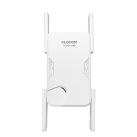 QLOCOM AX3000 terbaru Dual-Band Wi-Fi 6 Repeater Range Extender dengan Mode AP mulus cakupan mudah pengaturan sinyal Wi-Fi ditingkatkan