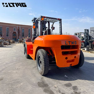 LTMG, gran oferta china, carretilla elevadora diésel grande, <span class=keywords><strong>10</strong></span> toneladas, 12 toneladas, 5M, 6M, altura de elevación, motor EPA, carretilla elevadora diésel con palanca de cambios lateral - Product Image 2