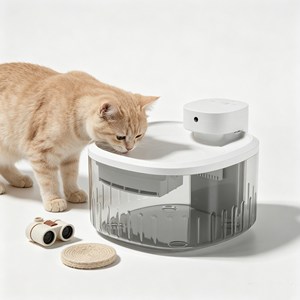 Hot Selling Washable Filter Pet Water <b>Feeder</b> Stable Base Ultra Silent Small Animal Fountain - Product Image 1
