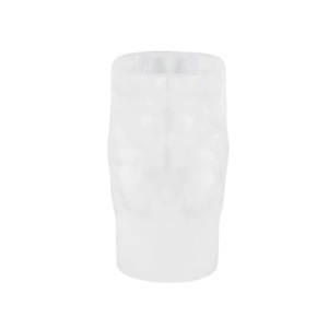 Cetakan Lilin Aromaterapi Silikon Bentuk Daun Maple Relief Kolom Bulat, Cetakan Kue, Dekorasi Rumah DIY, Diffuser Plester - Product Image 5