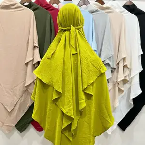Индивидуальный мусульманский шарф для девочек, мгновенный хиджаб, исламский никаб, вуаль для лица, джаз-шаль