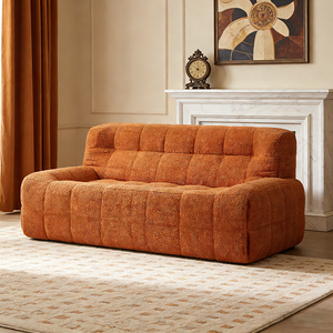 Divano Multifunzionale Comprimibile Pieghevole Design Moderno Tre Posti con Cuscini Confortevoli per Casa e Piccoli Spazi - Product Image 3