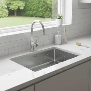 [CALMFORTE] CALMFORTE 860 Kitchen Sink with Efficient Drain System for Quick Water Flow and Easy Cleaning - Product Image 3