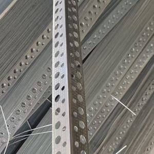 Protectores <span class=keywords><strong>de</strong></span> Esquinas <span class=keywords><strong>de</strong></span> Perfil Metálico con Anillos Redondos para Enlucido, Ángulo Metálico Perforado para Esquinas <span class=keywords><strong>de</strong></span> Pared, Perfil <span class=keywords><strong>de</strong></span> Esquina <span class=keywords><strong>de</strong></span> Acero Galvanizado para Yeso - Product Image 5