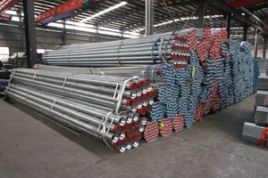 Tuyau d'acier rond pré-galvanisé pour clôturer le poteau et le cadre de porte avec le <span class=keywords><strong>prix</strong></span> raisonnable - Product Image 3