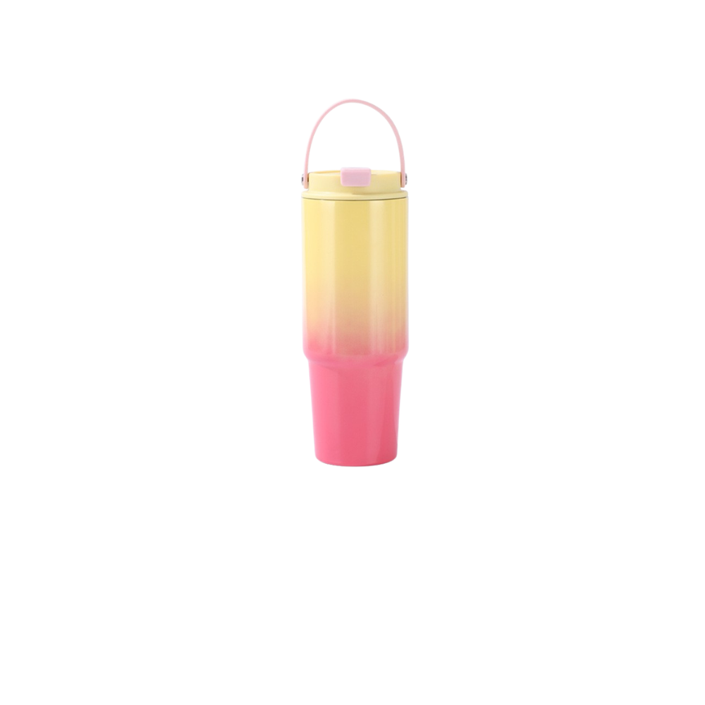 Yellow gradient rose red