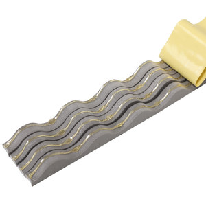 แผ่นปิดขอบหลังคาเหล็กเคลือบสีรุ่น Amy 780 พร้อมเทปกาวลอนใหญ่สำหรับโครงสร้างเหล็ก - Product Image 5