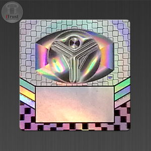 Custom Make Anti Counterfeiting Transparent Holographic Sticker Label Hologram Stickers 3d Hologram Label - Product Image 1