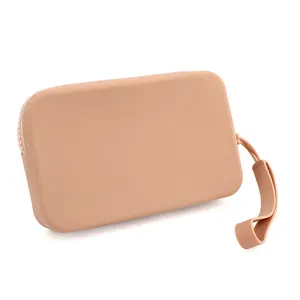 Silicone Coin Purse Change Mini Purse Wallet With Zipper for Women Fashionable Bag Pendant Silicone Classic Clutch