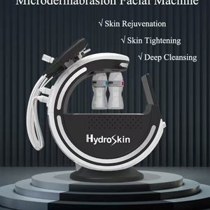 Machine à hydrodermabrasion intelligente 7-en-1 Ice Blue, jet d'oxygène, peeling aquatique, analyse de la peau, hydratation du visage, machine US Hydro Master - Product Image 5