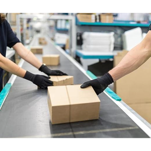 Star Size 8 Guantes de herramienta de torneado de poliéster/poliuretano negro - Product Image 5