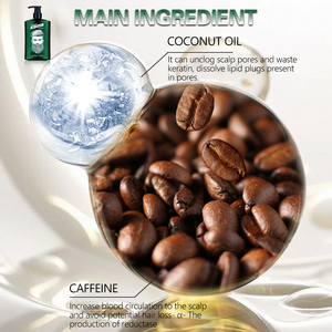 <span class=keywords><strong>Shampoo</strong></span> à la caféine <span class=keywords><strong>Disaar</strong></span> pour hommes, nourrissant à la noix de coco, antipelliculaire, rafraîchissant, contrôle du sébum, nettoyage en profondeur du cuir chevelu - Product Image 3