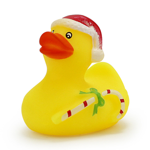 Cute Novel Loose Christmas <b>London</b> Decorations Swimming Rubber <b>Toys</b> for Babies Bathtub <b>Toys</b> Squeeze-sounding 2 Inches - Product Image 4