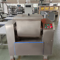 Nouveau prix bas, meilleure qualité, équipement de cuisson en spirale, pétrissage 25 kg, haute productivité, mélangeur à pâte en acier inoxydable 304, moulin à farine