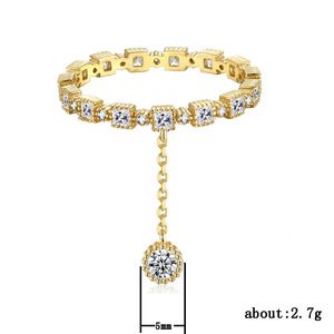 Anello Pendente da Donna, Stile Creativo e Affascinante, Accessorio alla Moda per Dito Indice, Regalo - Product Image 5