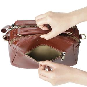 AndoBag Fashion Casual Top-Handle Bags for Women, Genuine Leather Crossbody Shoulder Bag, <b>Large</b> Capacity Handbag 3087 - Product Image 5