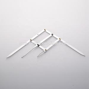 Private Label Sopracciglio In Acciaio Inox Righello Microblading Stencil <span class=keywords><strong>Tatoo</strong></span> Pinze Permanente Rapporto Aureo Divisore - Product Image 2