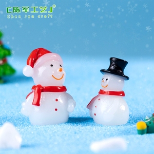 Lampe <span class=keywords><strong>de</strong></span> <span class=keywords><strong>nuit</strong></span> Weij Landscape, bonhomme <span class=keywords><strong>de</strong></span> <span class=keywords><strong>neige</strong></span> <span class=keywords><strong>de</strong></span> Noël, scène <span class=keywords><strong>de</strong></span> <span class=keywords><strong>neige</strong></span>, accessoires décoratifs DIY, mini petits ornements - Product Image 2