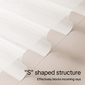 ستائر فاخرة لنافذة غرفة المعيشة بمحرك ذكي وواي فاي، ستائر شانغريلا كهربائية آلية أفقية شفافة ثلاثية الطبقات - Product Image 4