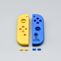 Coque de remplacement pour manette Nintendo Switch, gauche/droite, en silicone, pour console, contrôleur
