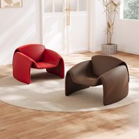Fauteuil de loisirs haut de gamme en velours avec structure métallique, style italien minimaliste, pour salon, balcon ou salle à manger