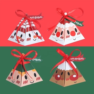 Nuovo arrivo scatola di caramelle di <span class=keywords><strong>natale</strong></span> <span class=keywords><strong>buon</strong></span> <span class=keywords><strong>natale</strong></span> scatola regalo di carta Kraft bambini <span class=keywords><strong>natale</strong></span> felice anno nuovo Navidad sacchetto del pacchetto Natal - Product Image 2