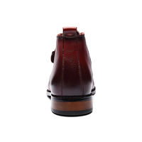 Nuovi Stivali Oxford Eleganti da Uomo in Vera Pelle Nera con Rialzo di 6 cm, Punta Affusolata, Alta Qualità, Moda, OEM