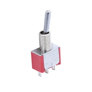 MTS-103 Approved Toggle Switch3 Way 3 Pin ON OFF ON Single Pole Double Throw Solder Terminals Miniature Toggle Switch