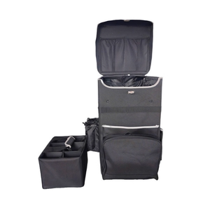 स्टॉक में छोटे मुक भारी शुल्क जनक्षेत्रीय ट्रॉली सफाई बैग होटल सफाई गाड़ी उपकरण वाहक हाउसकीपिंग क्लीनिंग ट्रॉली बैग - Product Image 4