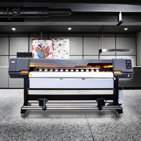 Imprimante jet d'encre UV rouleau à rouleau 1,8 m la plus vendue, facile à manipuler pour un format automatique de 1800 mm, en parfait état