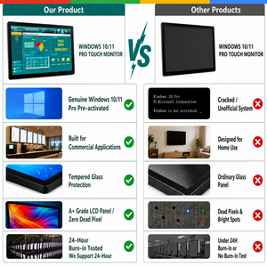 คอมพิวเตอร์ออลอินวันอุตสาหกรรมขนาด 21.5 นิ้ว พร้อมหน้าจอสัมผัสแบบ Capacitive ระบบ Windows สำหรับโรงงานอัจฉริยะ - Product Image 4
