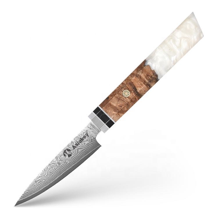 Couteau d'office blanc 3,5 pouces