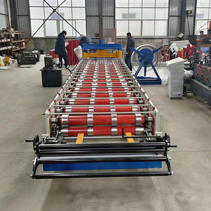 Mesin Pembentuk Roll Lembaran Atap Self Lock 700 Mesin Pembuat Atap Standar Afrika Selatan - Product Image 4