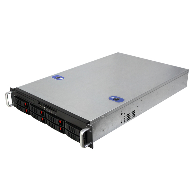 Hot Selling 2U Rackmount Server Chassis with 8 Bay Hot-Swap SATA/SAS Drive Bay CCTV Storage Server Case in Stock