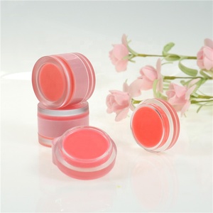 Bálsamo labial personalizado, crema de etiqueta privada para humedad de labios, maquillaje con contenedor rosa - Product Image 1