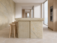 SH STONE Fournitures pour Projets Personnalisés : Plans de Travail en Marbre Belize Poli pour Cuisine, Îlot, Plan de Travail, et Meuble-Lavabo de Salle de Bain