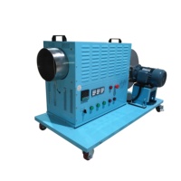 Calentador de Aire Industrial de 600 Grados con Ventilador de Aire Caliente, Motor de Secado para Calentamiento de Acero Inoxidable