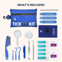 Trousse de premiers soins pour animaux de compagnie personnalisée, imperméable, trousse de secours pour chat et chien, trousse de premiers soins médicale pour animaux de compagnie pour les promenades, la randonnée, le camping, la voiture et la maison