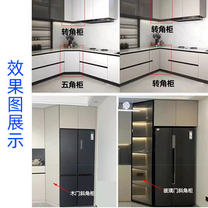 บานพับมุม 165 องศา แบบปิดนุ่มนวลเต็มพื้นที่ สำหรับตู้เสื้อผ้า - Product Image 5