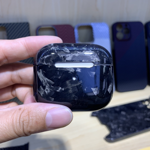 Venta caliente Patrón de fibra de carbono real Funda protectora dura a prueba de golpes para <span class=keywords><strong>Airpods</strong></span> pro cover - Product Image 5