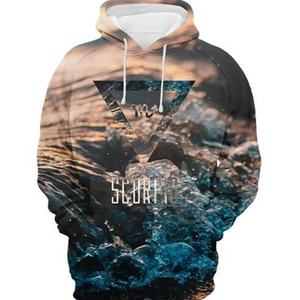 Sudadera con Capucha para Hombre, Estilo Nuevo, Impermeable, Antiarrugas, con Cierre y Estampado Completo por Sublimación - Product Image 3