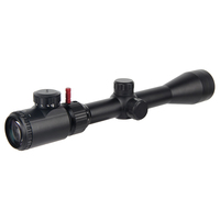 Lunette de chasse tactique grand angle OEM d'usine 3-9X40EG avec point rouge, champ de vision de 29 pieds, alliage d'aluminium, base de montage de 30 mm, œilleton de 70 mm