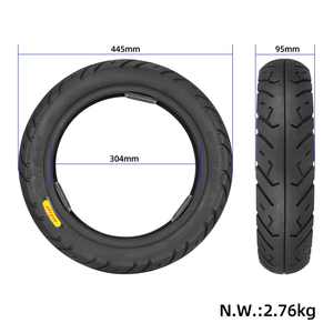 Neumático sin Cámara ULIP 90/90-12 Reforzado para Motocicleta y Scooter Eléctrico, Neumático Exterior al Vacío para Rin de 12 Pulgadas - Product Image 2