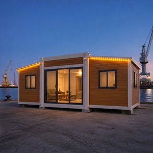 Casa Contenedor Expandible para Alojamiento en Campamentos Mineros, Refugio Modular con Pared Lateral Cerrada - Product Image 1